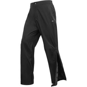 image33000ft Mens Rain Pants Full Zip Waterproof Pants Breathable Rain Over Trousers for Outdoor Hiking Golf WorkBlack