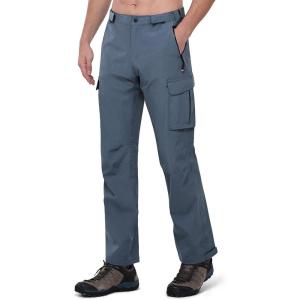 image33000ft Mens Rain Pants Waterproof Lightweight Breathable Golf Over Pants for Hiking Travel Cycling OutdoorLight Blue