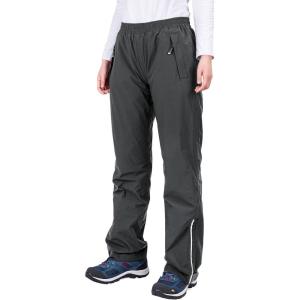 image33000ft Womens Rain Pants Lightweight Waterproof Rain Over Pants Windproof Hiking Pants for Outdoor Fishing Rainy DayGrey