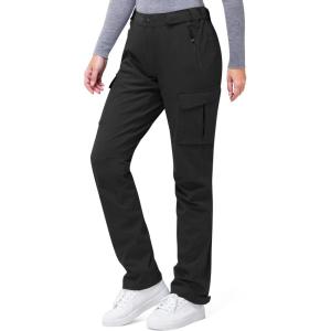 image33000ft Womens Rain Pants Waterproof Lightweight Breathable Rain Overall Hiking PantsBlack