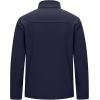 image33000ft Mens Waterproof Softshell Jacket Warm Fleece Lined Windbreaker Lightweight Soft Shell for Travel Hiking GolfDeep Blue