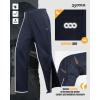image33000ft Womens Full Zip Rain Pants Lightweight Rain Over Pants Windproof Outdoor Pants for Hiking Fishing GolfDark Blue
