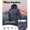 image33000ft Womens Hooded Packable Puffer Jacket Lightweight Warm Puffy Quilted Winter CoatDeep Blue