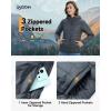 image33000ft Womens Hooded Packable Puffer Jacket Lightweight Warm Puffy Quilted Winter CoatGrey