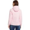 image33000ft Womens Hooded Packable Puffer Jacket Lightweight Warm Puffy Quilted Winter CoatPink
