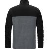 image33000ft Mens Full Zip Fleece Jacket Lightweight Warm Soft Polar Fleece Winter Jacket with Pockets for Casual Hiking OutdoorBlackGrey