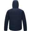 image33000ft Mens Hooded Winter Puffer Jacket Sherpa Fleece Lined Lightweight Warm Quilted Insulated Puffy CoatDark Blue