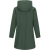 image33000ft Womens Waterproof Long Rain Coats with MeshLind Breathable Rain Jacket with Hood Trench Coats WindbreakerDark Green