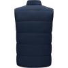 image33000ft Mens Winter Puffer Vest Outerwear Fleece Lined Warm Casual Outdoor Insulated Quilted Sleeveless JacketBlue