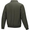 image33000ft Mens Lightweight Jackets Full Zip Up Windbreaker Laydown Collar Light Coat Stylish Casual Golf Jacket with PocketsGreen