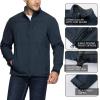 image33000ft Mens Lightweight Softshell Jacket Warm Fleece Lined Windbreaker Waterproof Soft Shell for Outdoor HikingMidnight Blue Heather