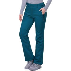 image33000ft Womens Softshell Snow Pants Waterproof Warm Ski Pants Insulated Ripstop Snowboard Winter PantsAlkaline Blue