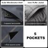 image:image33000ft Mens Waterproof 3in1 Ski Jacket Warm Mountain Windbreaker Snow Rain Jackets Winter Coat with Puffer JacketDark GreyGrey