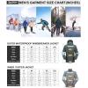 image:image33000ft Mens Waterproof 3in1 Ski Jacket Warm Mountain Windbreaker Snow Rain Jackets Winter Coat with Puffer JacketGreenish GrayGray