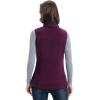 image:image33000ft Womens Fleece Vest Lightweight Warm Polar Soft Vests Outerwear with Zip Up Pockets Sleeveless Jacket for WinterBurgundy