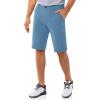image:image33000ft Mens Golf Shorts Dry Fit Lightweight Quick Dry Golf Stretch Shorts with Pockets 11 Inseam for Travel CasualLight Blue