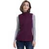 image:image33000ft Womens Fleece Vest Lightweight Warm Polar Soft Vests Outerwear with Zip Up Pockets Sleeveless Jacket for WinterBurgundy