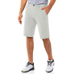 image:image33000ft Mens Golf Shorts Dry Fit Lightweight Quick Dry Golf Stretch Shorts with Pockets 11 Inseam for Travel CasualIvory