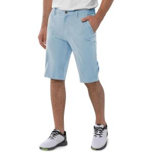 image:image33000ft Mens Golf Shorts Dry Fit Lightweight Quick Dry Golf Stretch Shorts with Pockets 11 Inseam for Travel CasualLight Steel Blue