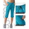 image:image33000ft Womens Golf Capri Pants with Pockets Hiking Joggers Casual Quick Dry UPF 50 Lightweight Stretch CargoAquamarine