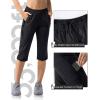 image:image33000ft Womens Golf Capri Pants with Pockets Hiking Joggers Casual Quick Dry UPF 50 Lightweight Stretch CargoBlacknew