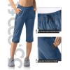 image:image33000ft Womens Golf Capri Pants with Pockets Hiking Joggers Casual Quick Dry UPF 50 Lightweight Stretch CargoPurplenew