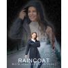 image:image33000ft Womens Waterproof Long Rain Coats Packable Rain Jacket with Hood Trench Coats WindbreakerDark Grayish Blue