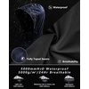 image:image33000ft Mens Rain Suit Packable Waterproof Lightweight Rain Gear for Golf Hiking Cycling 2 PiecesRain Jackets and PantsNavy
