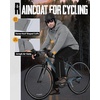 image:image33000ft Mens Packable Rain Jacket Lightweight Rain Shell Jacket with Hood Waterproof Raincoat for CyclingLight Grey