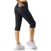 image:image33000ft Womens Golf Capri Pants 18 with Pockets Hiking Casual Quick Dry UPF 50 Lightweight Stretch CargoBlacknew