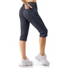 image:image33000ft Womens Golf Capri Pants 18 with Pockets Hiking Casual Quick Dry UPF 50 Lightweight Stretch CargoGreynew