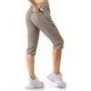 image:image33000ft Womens Golf Capri Pants 18 with Pockets Hiking Casual Quick Dry UPF 50 Lightweight Stretch CargoKhakinew