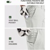image:image33000ft Mens Golf Shorts 9 Dry Fit Stretch Golf Short UPF 50 Lightweight Flat Front Golf Shorts with PocketsLight Grey