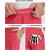 image:image33000ft Mens Golf Shorts 9 Dry Fit Stretch Golf Short UPF 50 Lightweight Flat Front Golf Shorts with PocketsRed