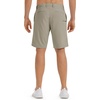 image:image33000ft Mens Golf Shorts 9 Dry Fit Stretch Golf Short UPF 50 Lightweight Flat Front Golf Shorts with PocketsTaupe
