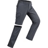 image:image33000ft Mens Hiking Pants Convertible Zip Off Lightweight Quick Dry Stretch UPF 50 Travel Fishing Pants Wind ProofGrey