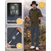 image:image33000ft Mens Hiking Pants Convertible Zip Off Lightweight Quick Dry Stretch UPF 50 Travel Fishing Pants Wind ProofGrey