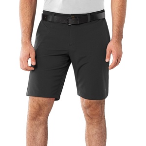 image:image33000ft Mens Golf Shorts 9 Dry Fit Stretch Golf Short UPF 50 Lightweight Flat Front Golf Shorts with PocketsDark Black
