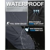 image:image33000ft Womens Rain Pants Waterproof Lightweight Breathable Rain Overall Hiking PantsGrey