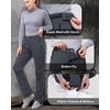 image:image33000ft Womens Rain Pants Waterproof Lightweight Breathable Rain Overall Hiking PantsGrey